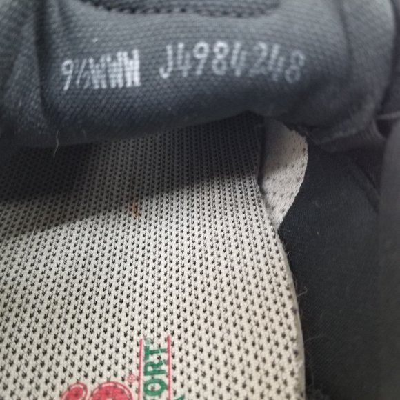 SAS BLACK LEATHER FREE TIME TRIPAD COMFORT WALKING SHOES 9.5WWW - Picture 8 of 8